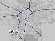 Mapa DAKO